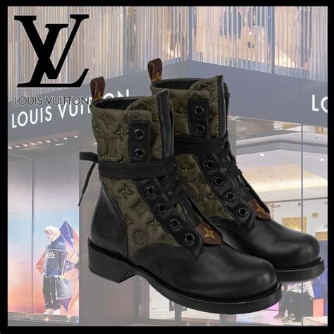 louis vuitton ranger boots|Louis Vuitton doll leg boots.